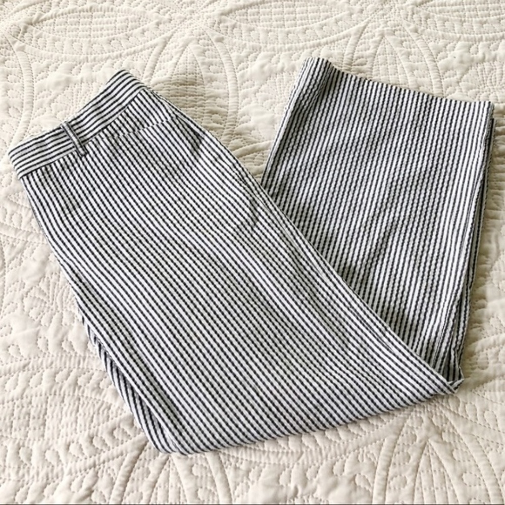 Express Editor Pin Stripe Pants - size 4